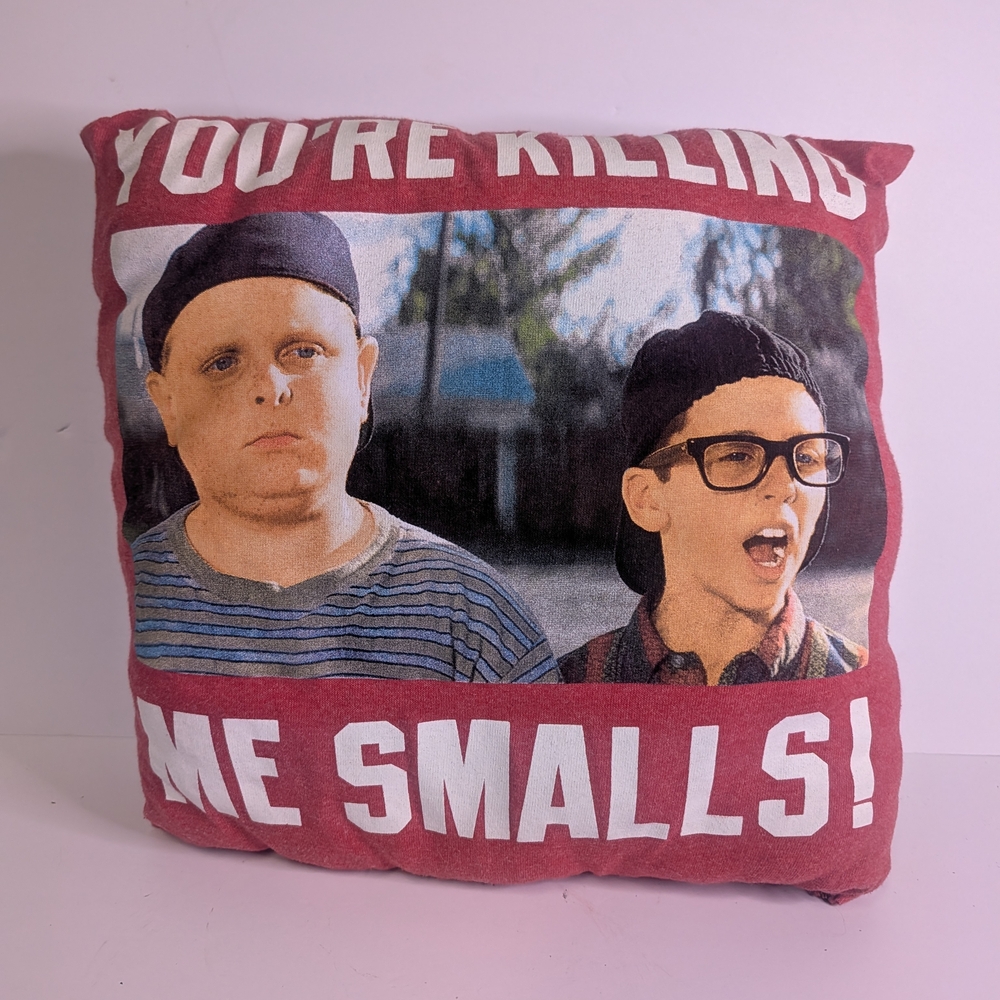 Red 'You're Killing Me Smalls' Decorative Throw Pillow